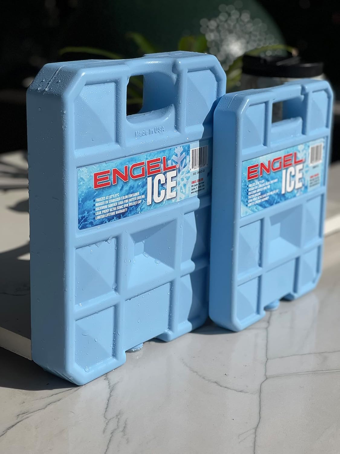 Engel UC13 13qt Leak-Proof, Air Tight, Drybox Cooler and 32°F Cooler Packs for Boating, Camping, Fishing, Hiking & Food Storage